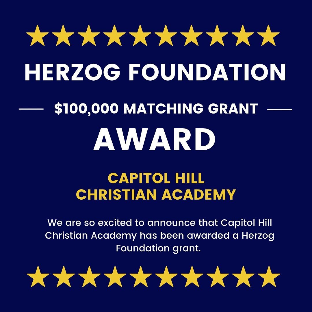 We are so excited to share the good news that we have been awarded a $100,000 matching grant from the Herzog Foundation. We are incredibly grateful for their support and recognition. In addition to your prayers and encouragement, we would love for yo