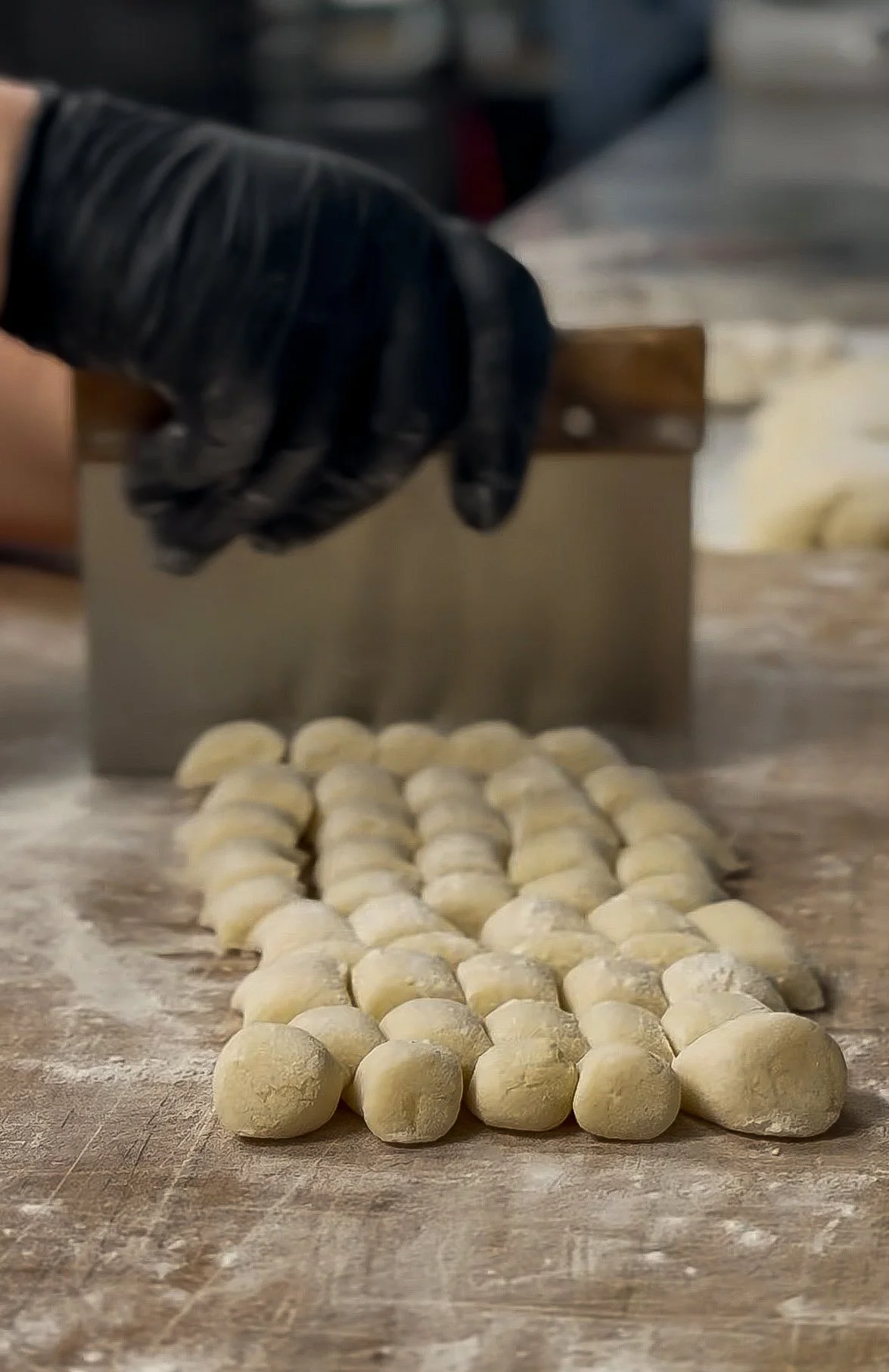Hand rolled gnocchi