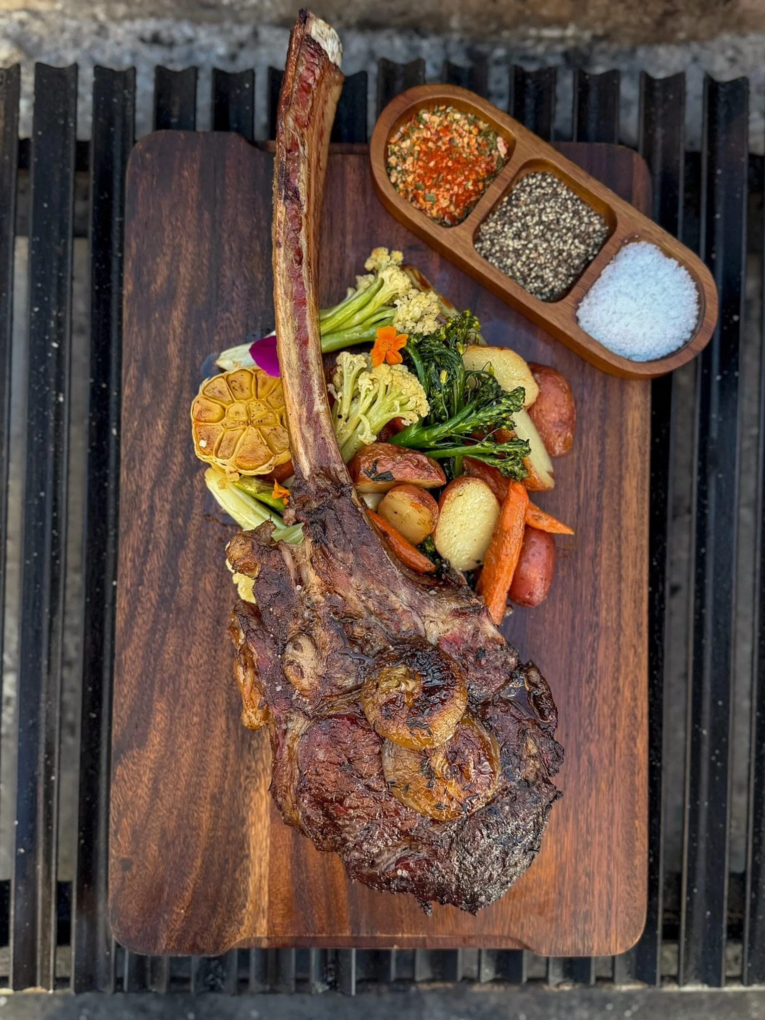Some things are worth the wait!

Prepared hours in advance and cooked low and slow over live fire, our signature entr&eacute;es develop the rich, smoky flavors that make them worth planning ahead for.

Reserve your entr&eacute;e along with your table