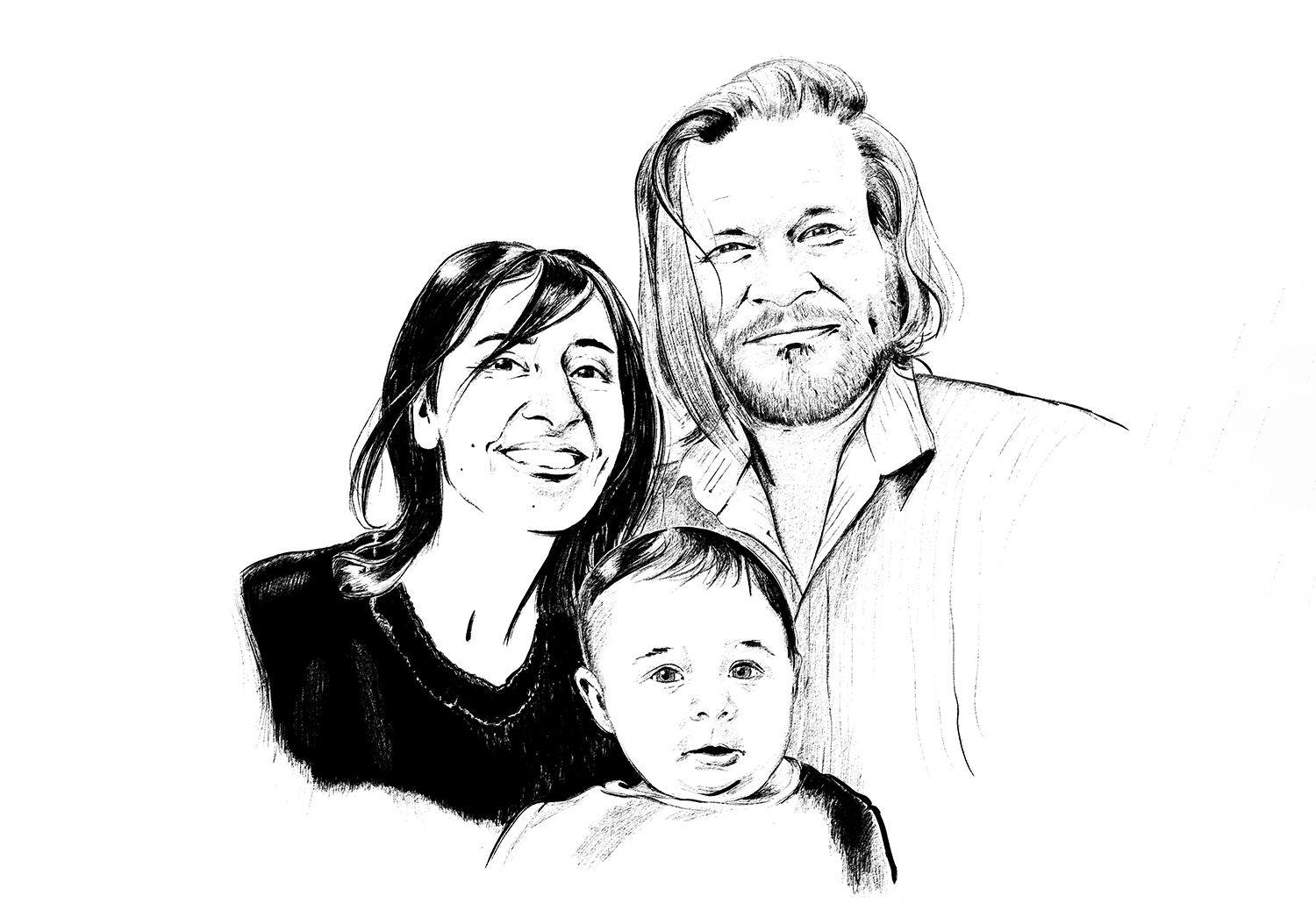 Tekeningen in zwart en wit