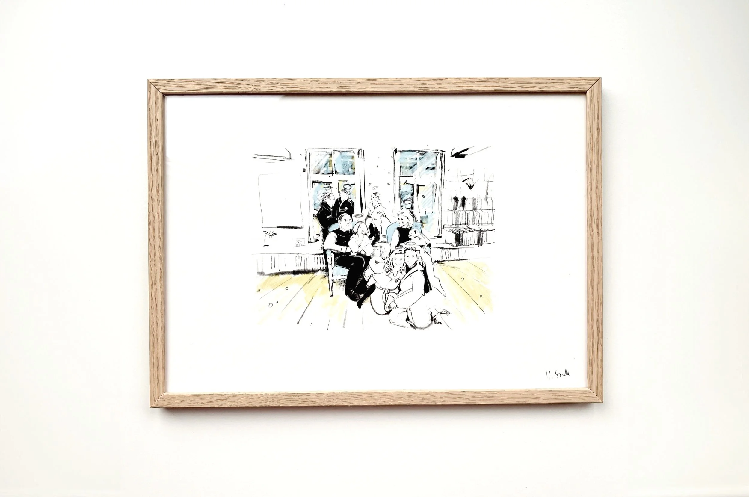 Portret van grootouders en kleinkinderen