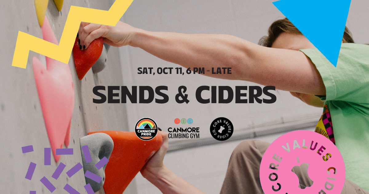 Sends & Ciders (2025 Canmore Pride Festival)