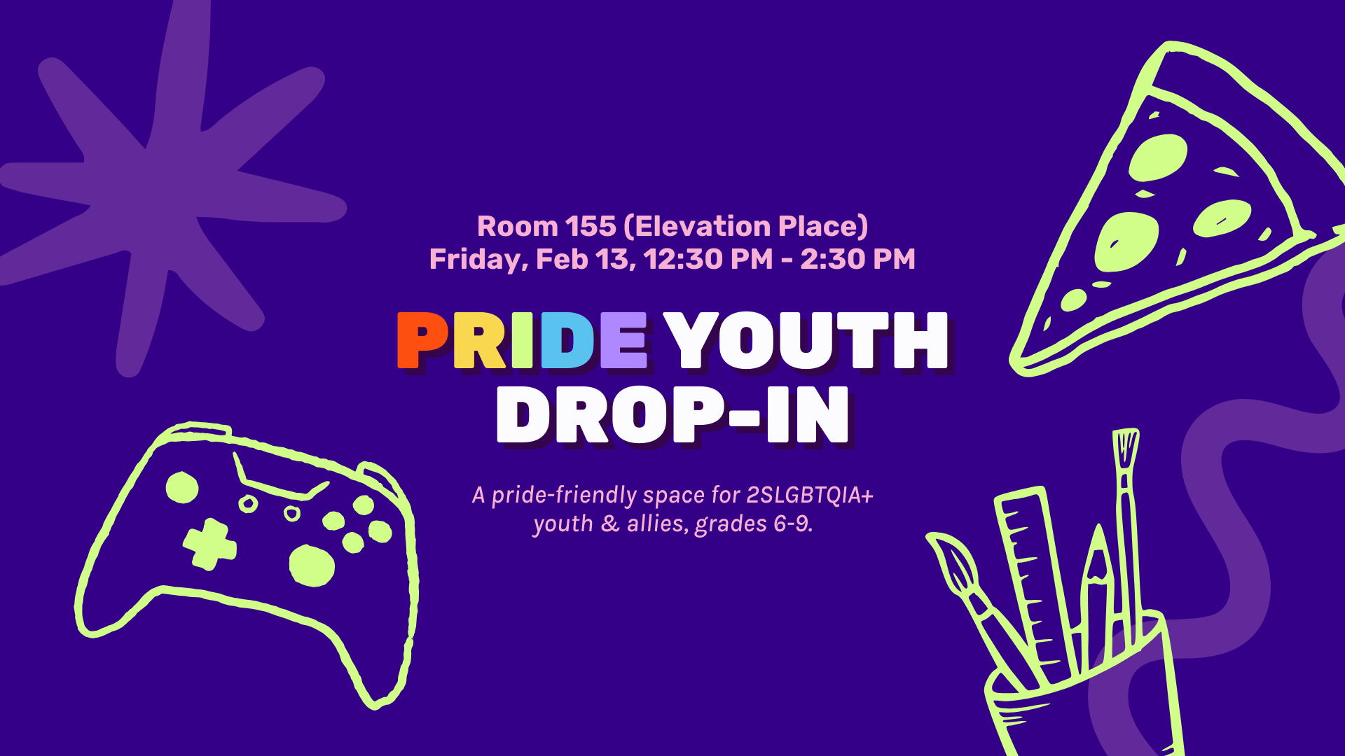 Pride Youth Drop-In