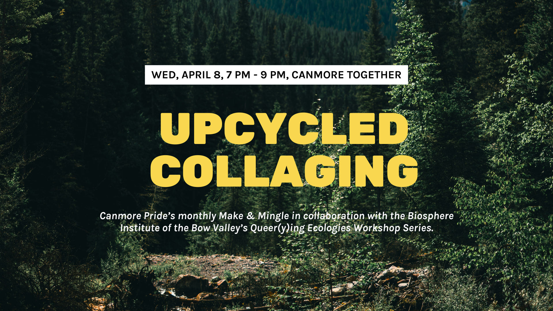 Make &amp; Mingle: Upcycled Collaging