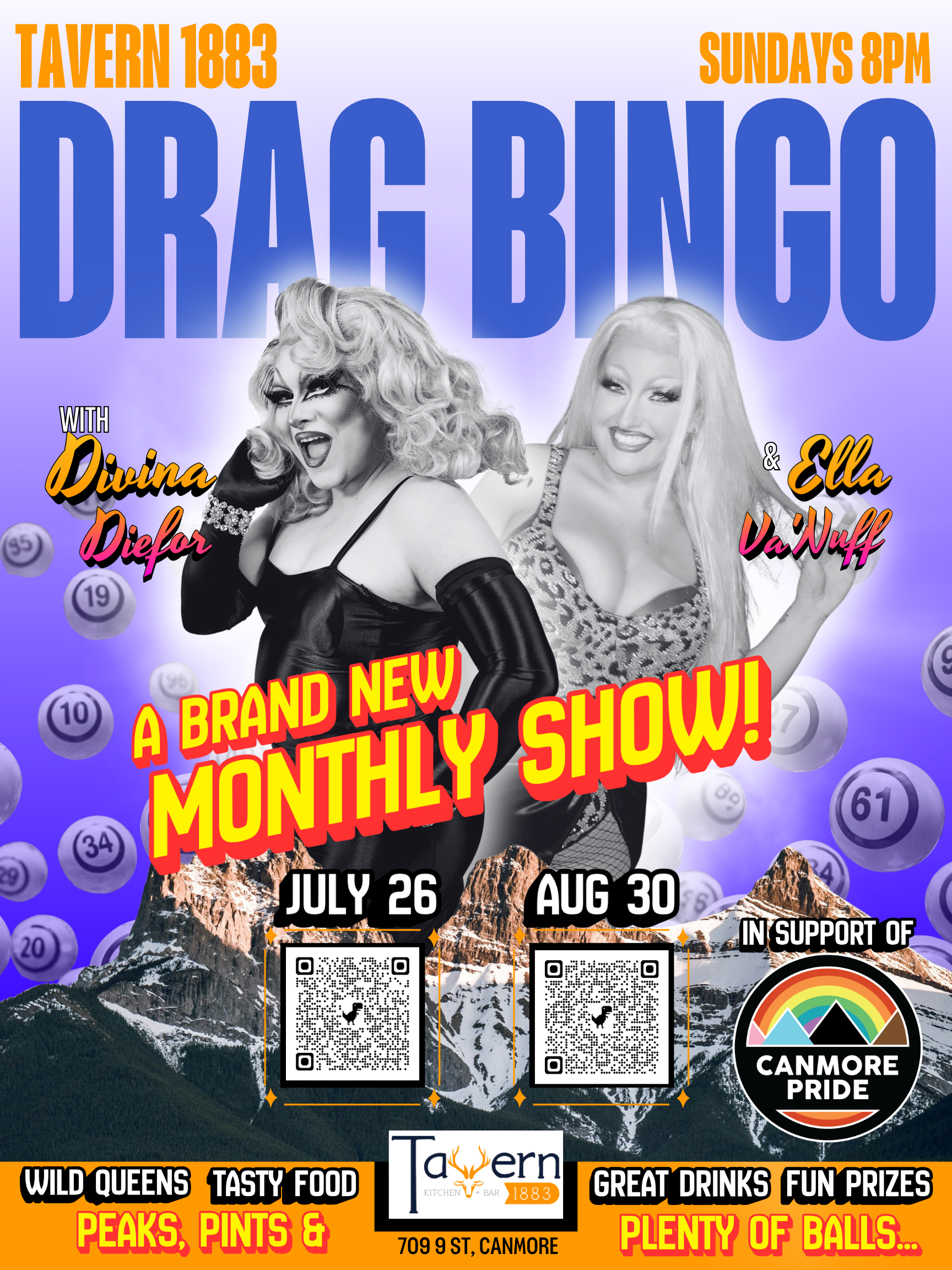 DRAG BINGO with Divina Diefor &amp; Ella Va'Nuff @ Tavern 1883  
