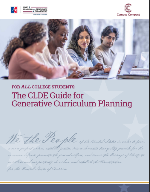 Cover of For All College Students: The CLDE Guide for Generative Curriculum Planning