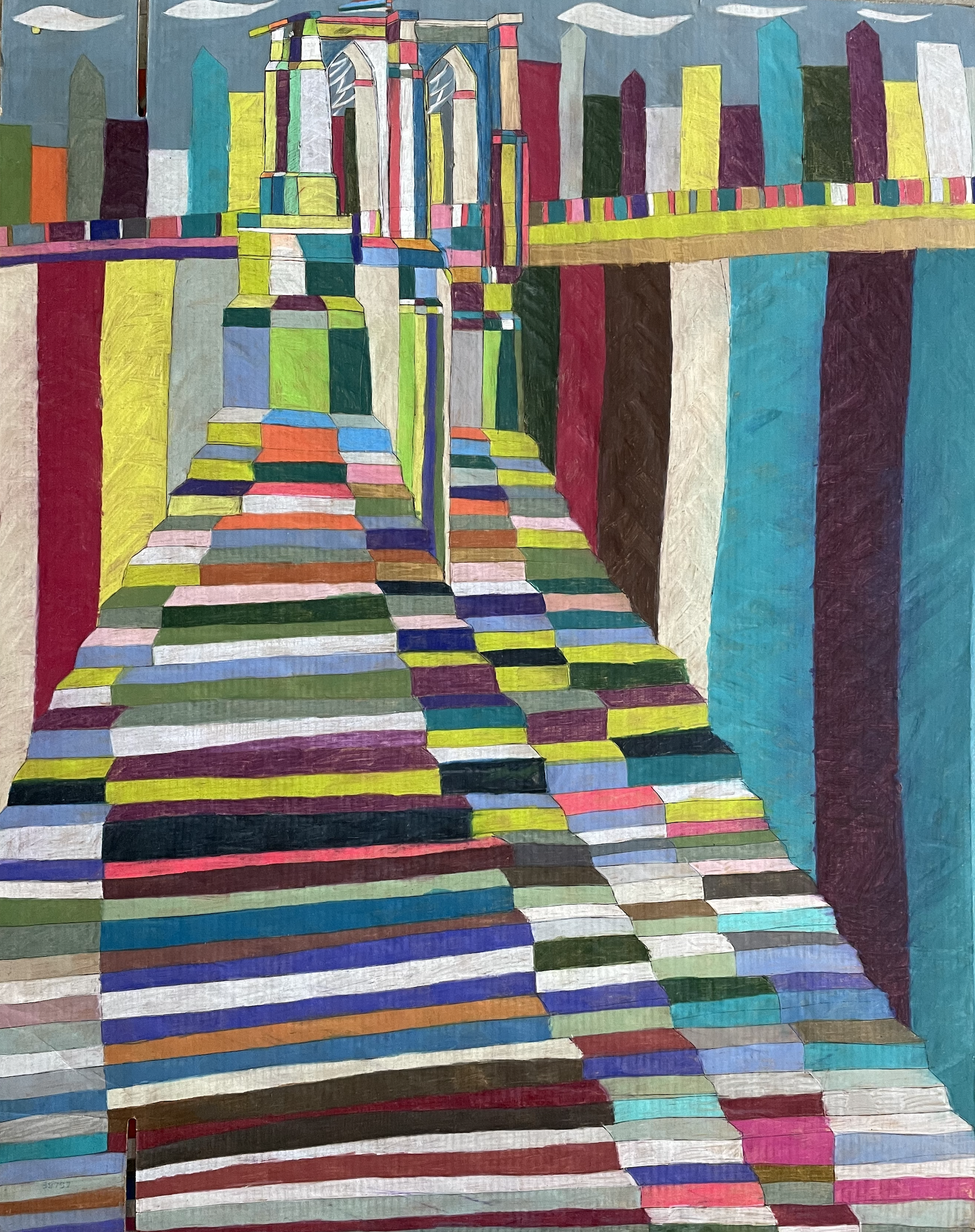 Robert Latchman
"Large Brooklyn Bridge"