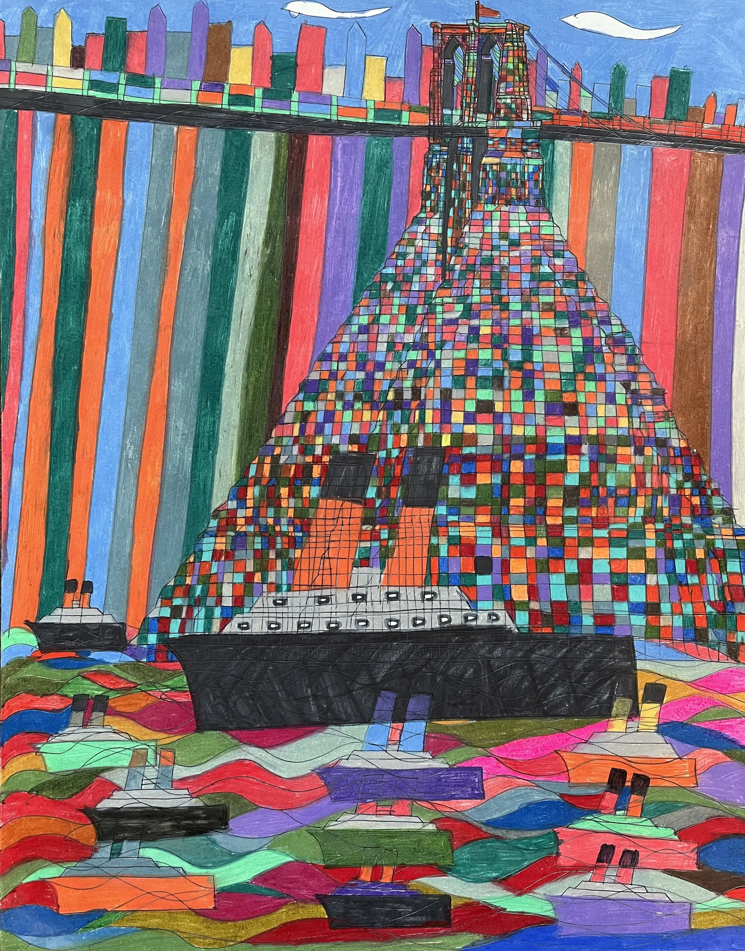 Robert Latchman
"Bridge Boats 25"