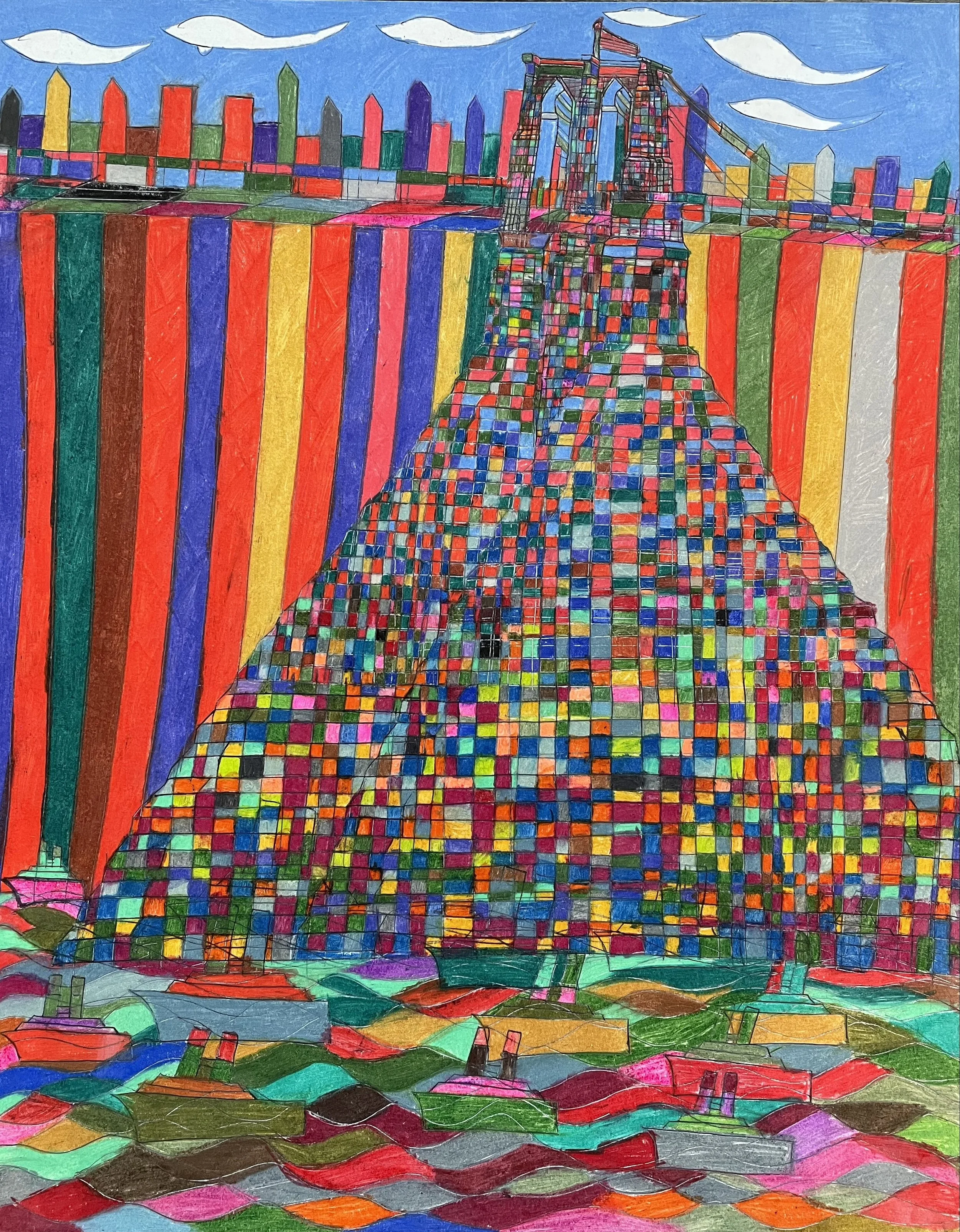 Robert Latchman
"Bridge Bright Boats"