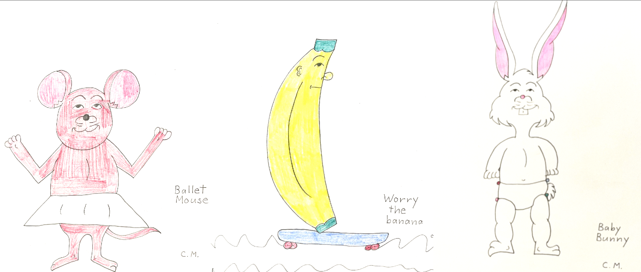 Charles Matos
"Mouse Banana Rabbit"