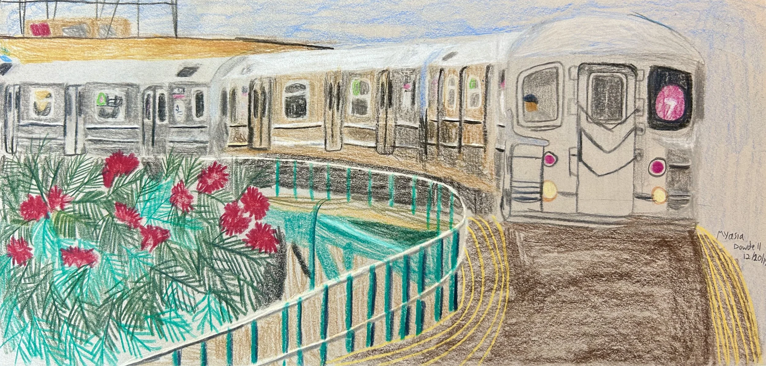 Myasia Dowdell
"7 Train"