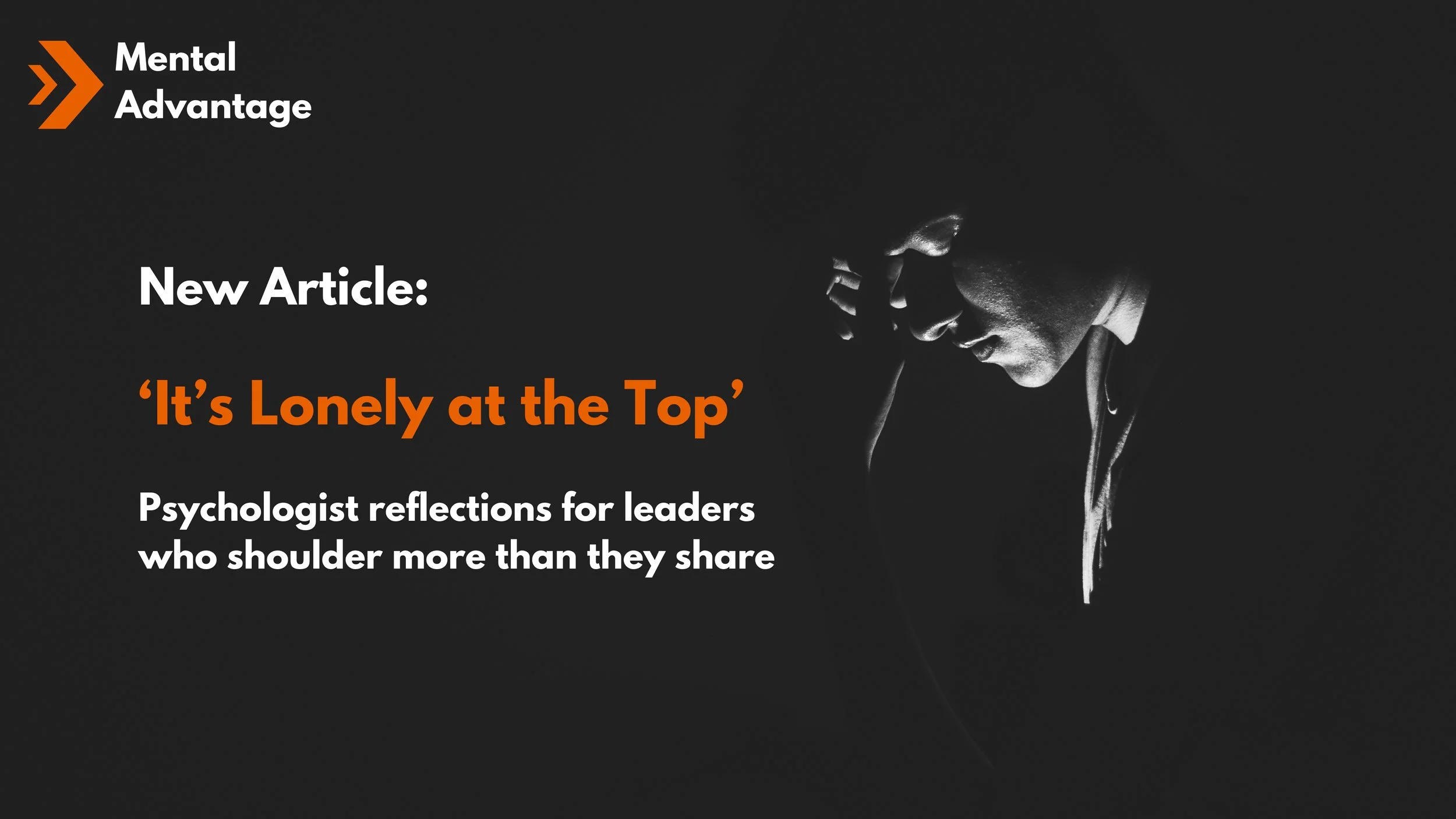 Lonely at the Top: Who Do You Talk To?