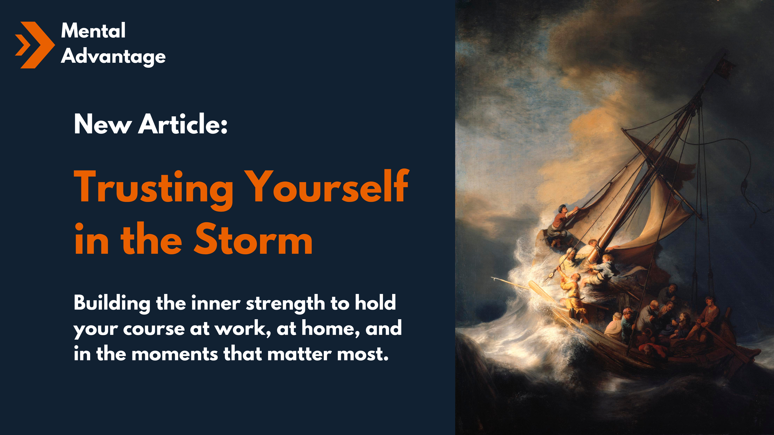 The Skill No One Teaches You… Trusting Yourself