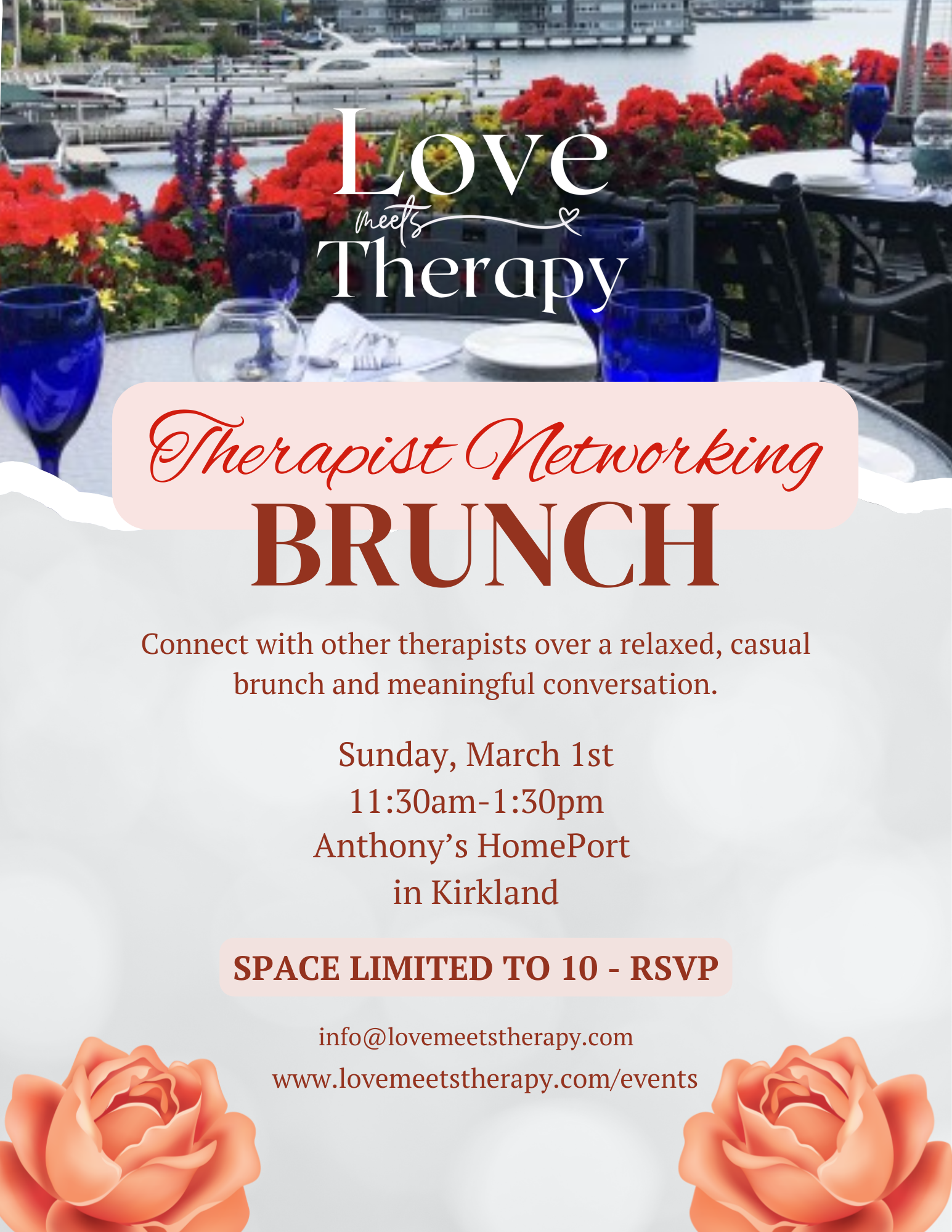Therapist Networking Brunch