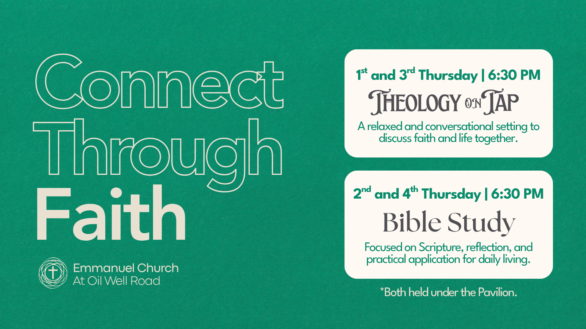 Connect Through Faith
