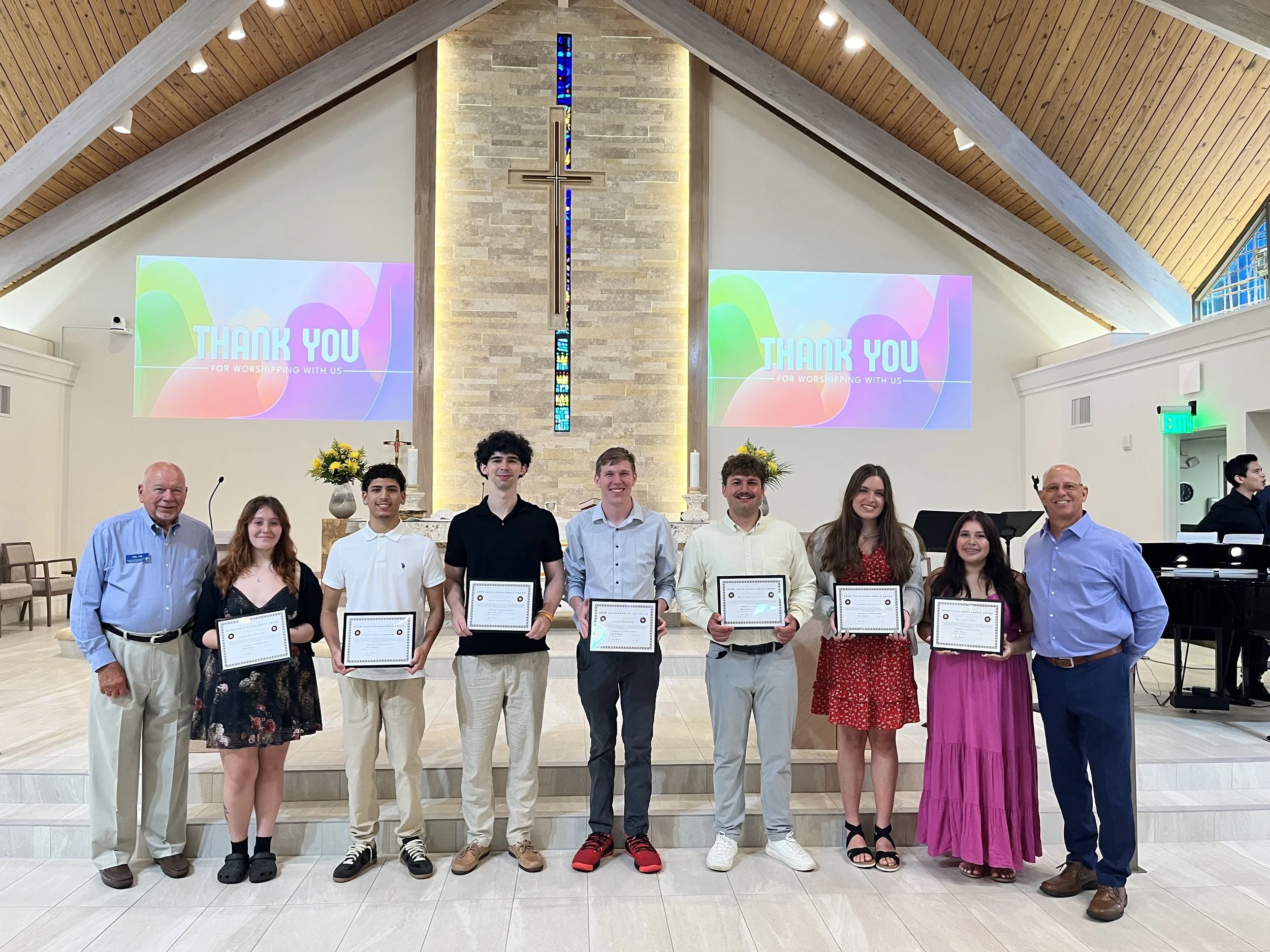 Youth Scholarship Award Presentation