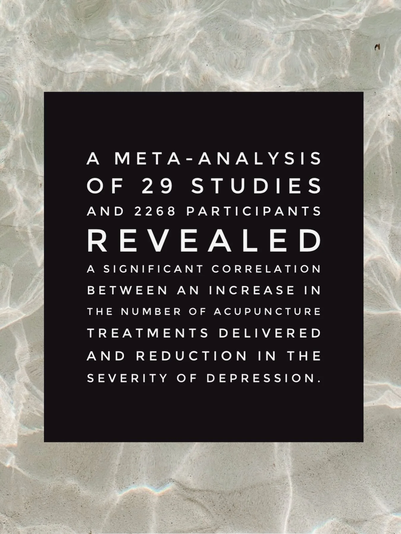 J Clin Med 2019 Jul 31;8(8):1140. doi: 10.3390/jcm8081140. #elementalmedacupuncture #acupuncturefordepression #acupunctureforanxiety #acupunctureformood #elementalmedclinic