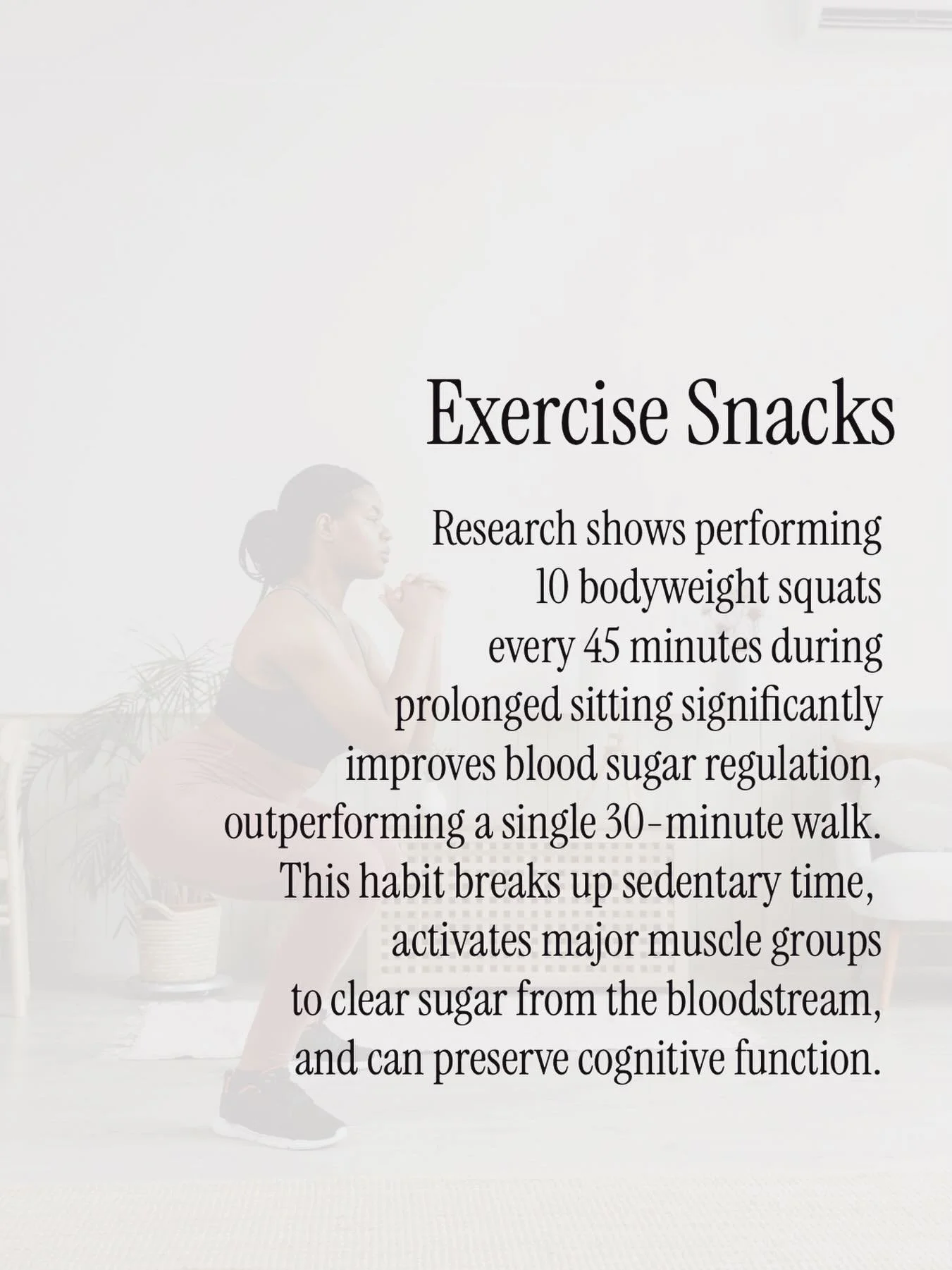 https://www.physiology.org/detail/news/2023/11/29/sit-all-day-periodic-squatting-exercises-may-help-preserve-your-brain-power?SSO=Y #elememtalmed #elementalmedfunctionalmedicine #movementasmedicine #exercisesnacks