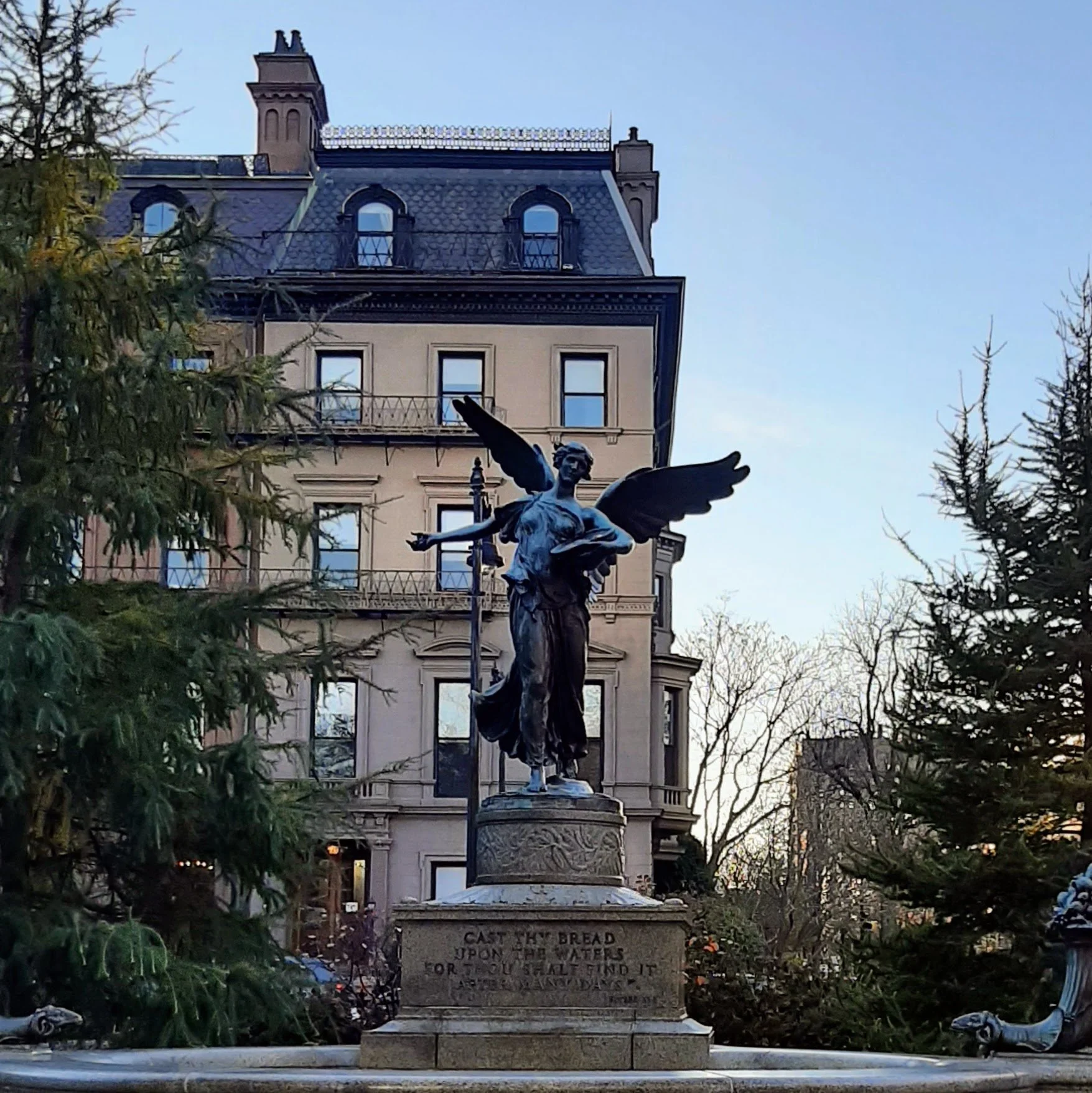 Angel in the Public Garden