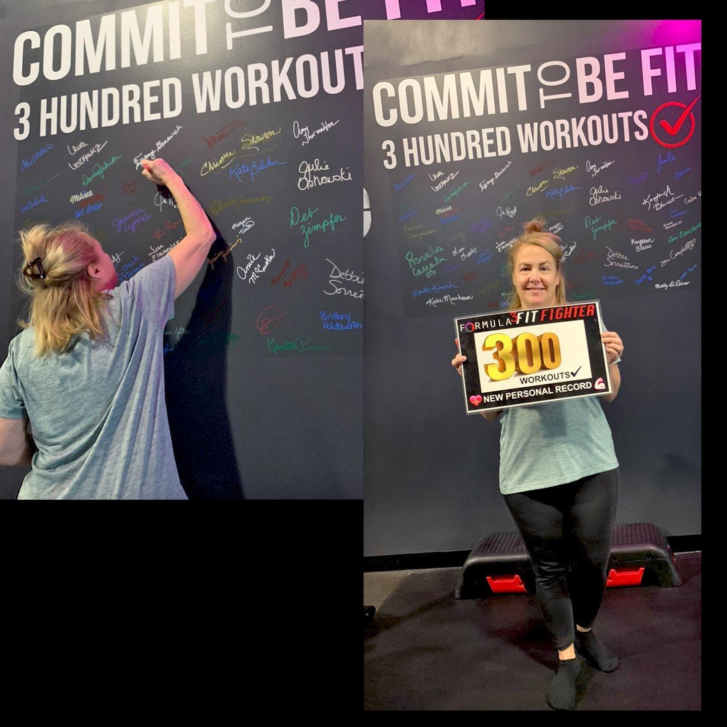 We're thrilled to welcome Kathleen to the Exclusive F3Fit 300 Workouts Club!!! 🥳 🔥 🎉 That's some serious dedication and hard work, and we're incredibly proud of you!

Here's to many more sweat sessions and smashing your fitness goals! 💪 😍
#300Cl