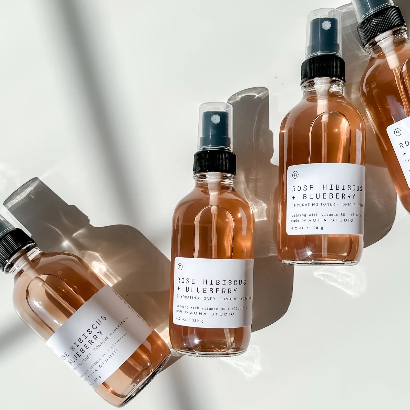 Agha Studio - Rose Hibiscus Blueberry Toner Mist Spray Siena Style