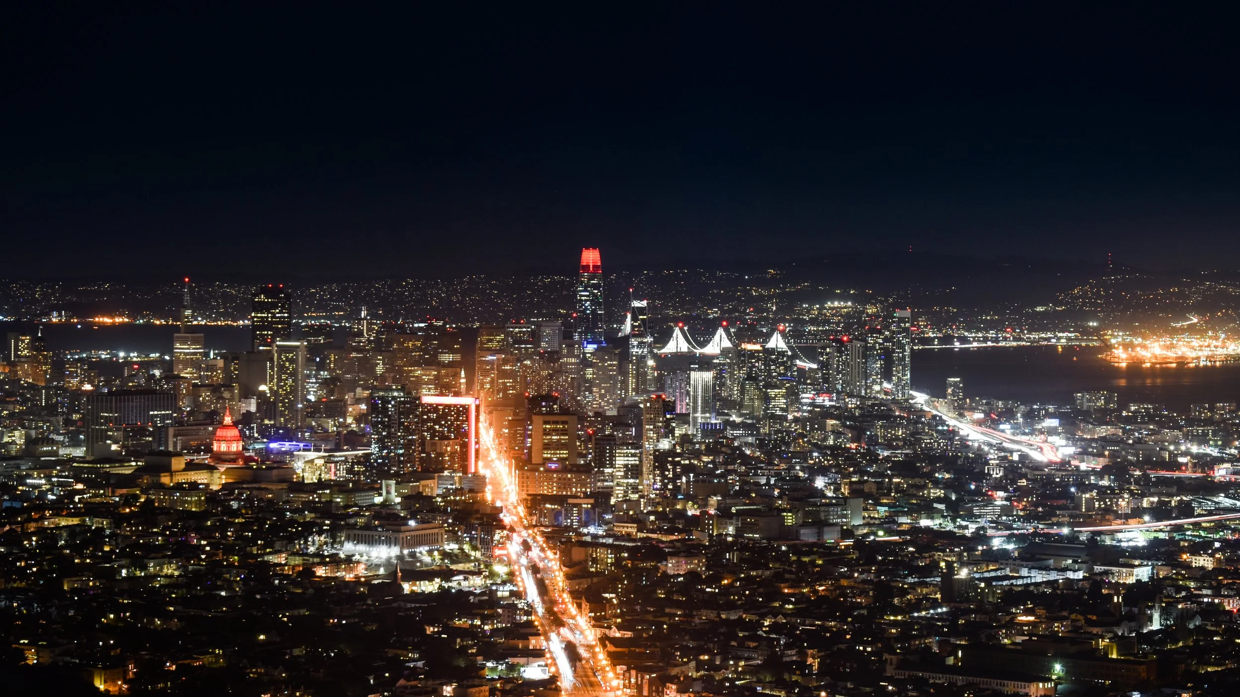 San Francisco Nightscape  Purchase Print Here 