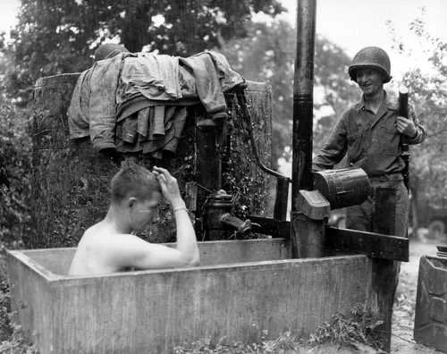 Showers and Laundry