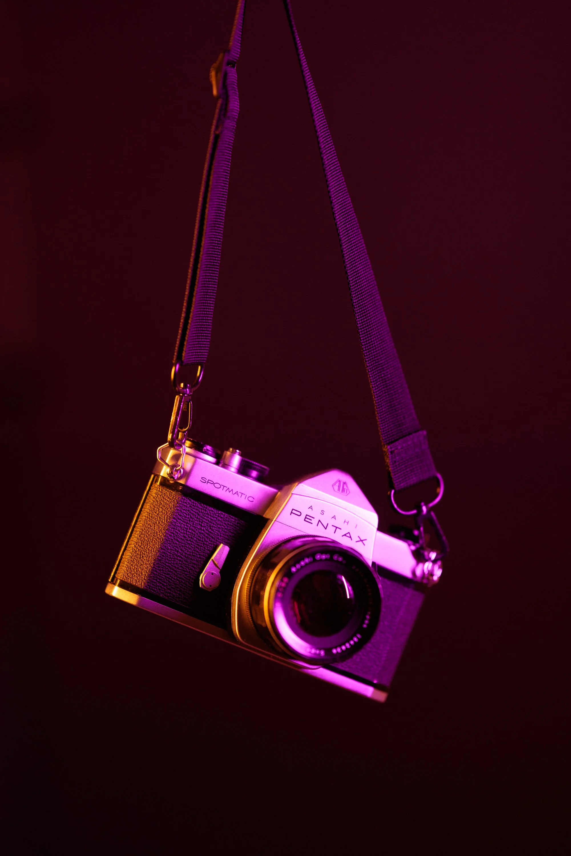 Pentax Spotmatic Godox RGB Light Stick