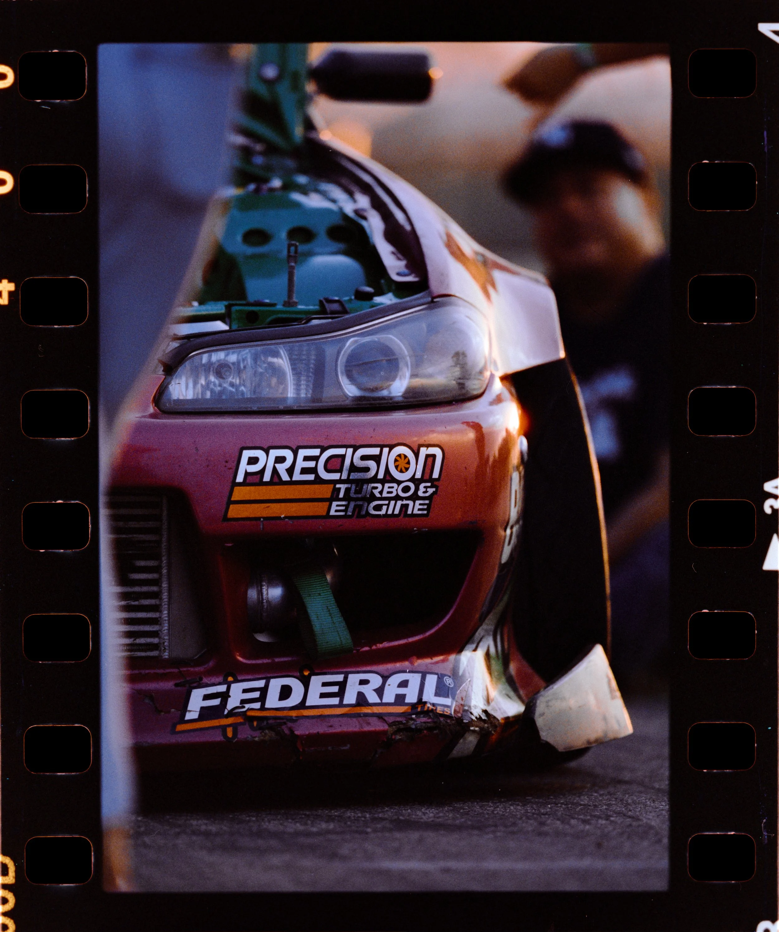 Cinestill 400D Forrest Wang drifting Canon 400mm f2.8