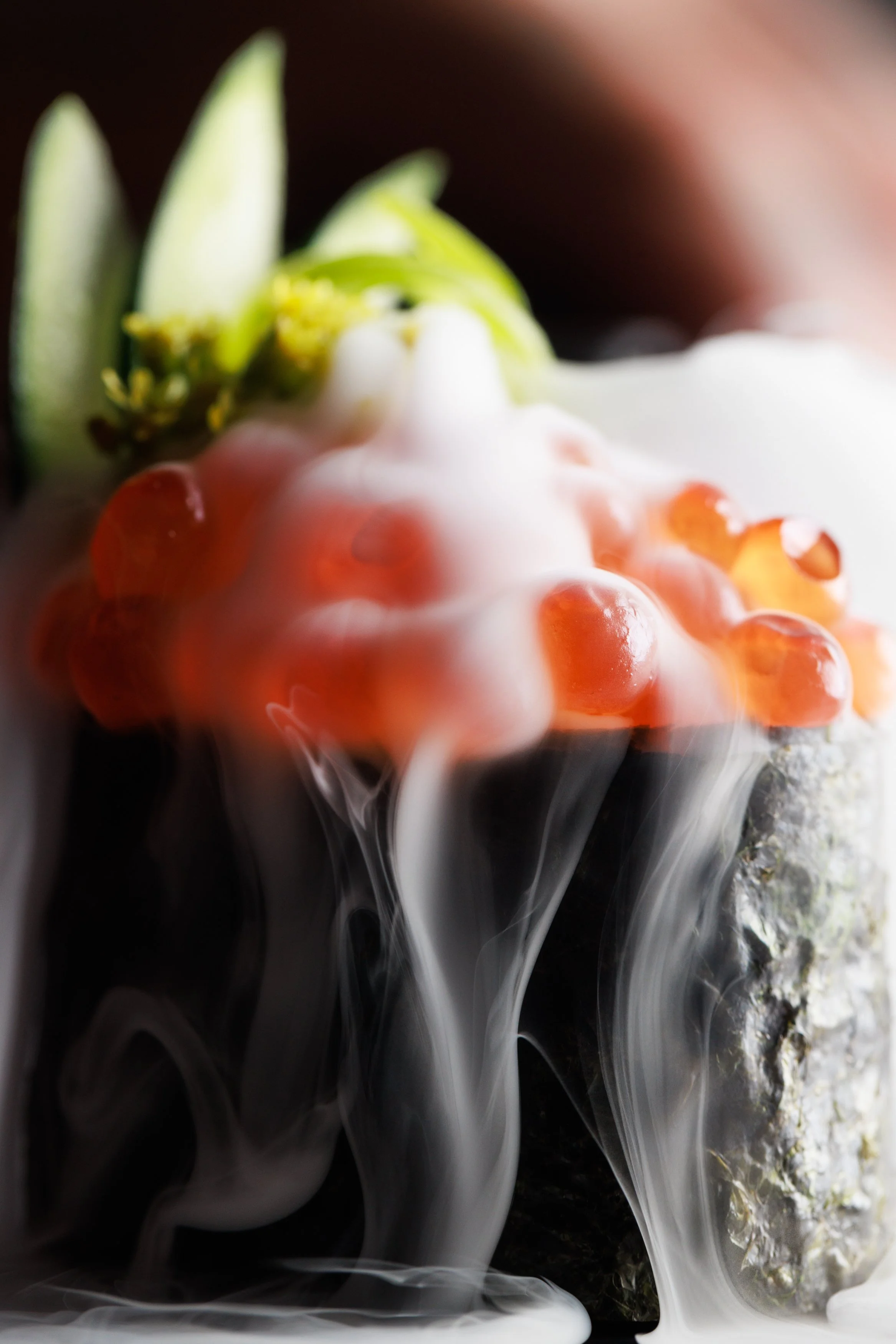 Food photography of sushi. Canon R5