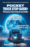 2025 Pocket Truck Stop Guide+ The Original One and Only!
