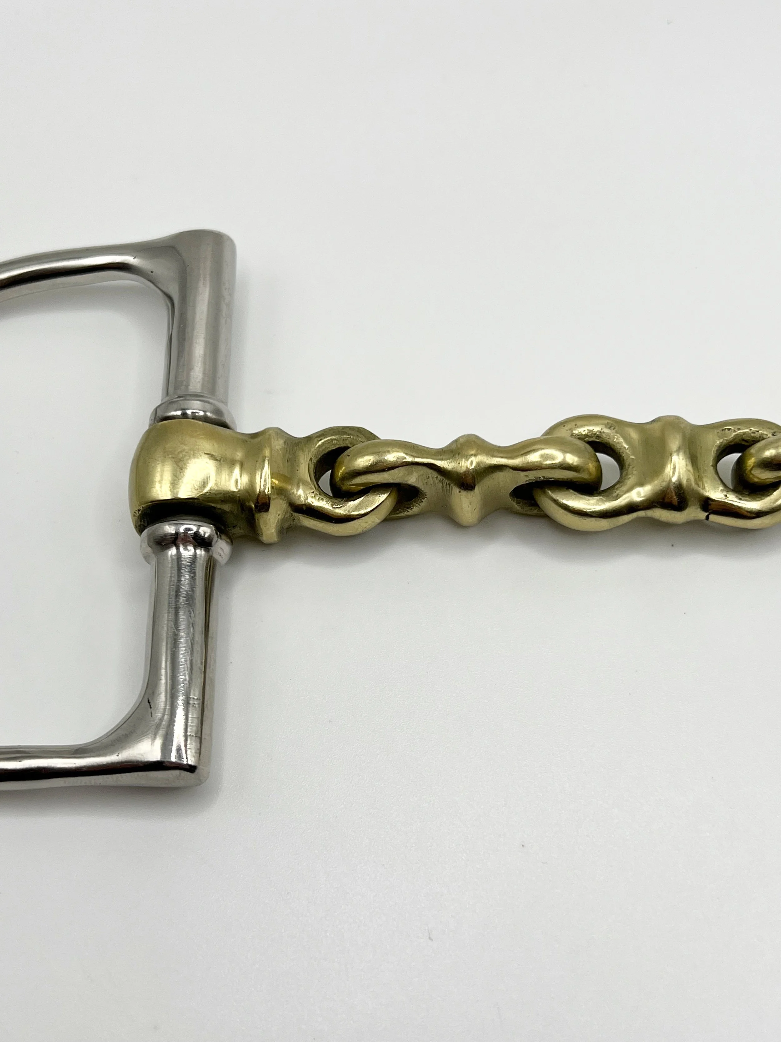 CS Waterford German Silver Curb Gag 140mm 5.5