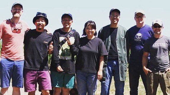 Special moment for us this past Tuesday. Japan was our home for almost 20 years before moving to Oregon, planting our orchard, and getting deep into the cider world. Meeting new Japanese friends who also grow apples, make cider, and live the cider li