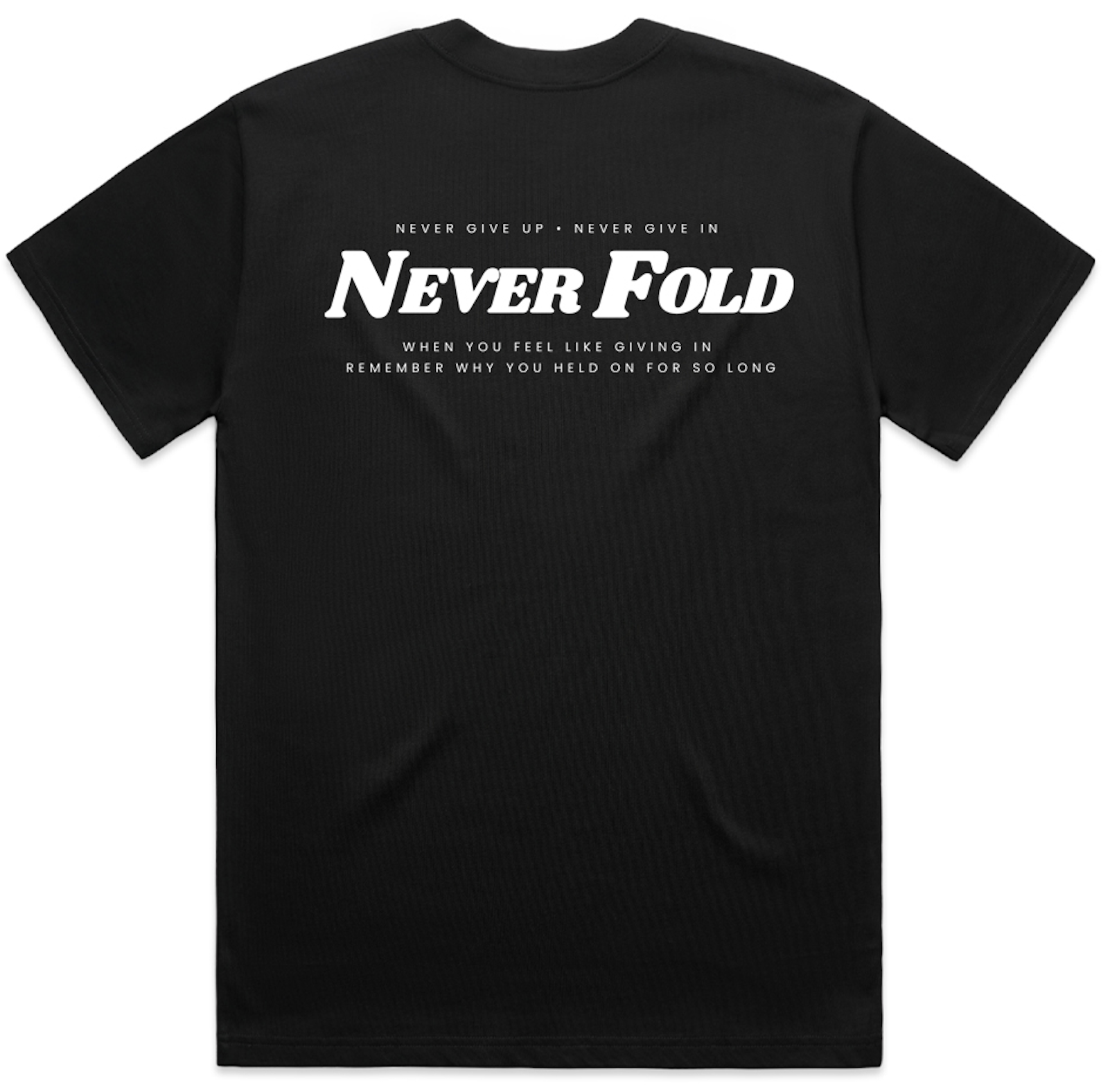 Never Fold Collective Tee