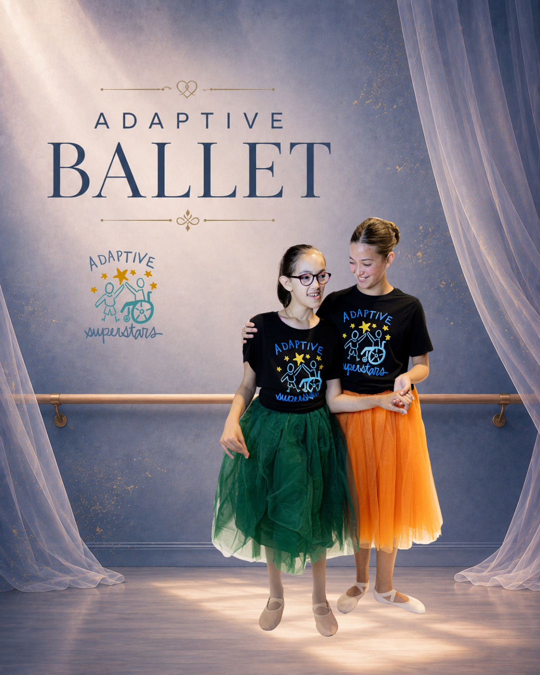 Ballet: Saturdays 9:30- 10:25am