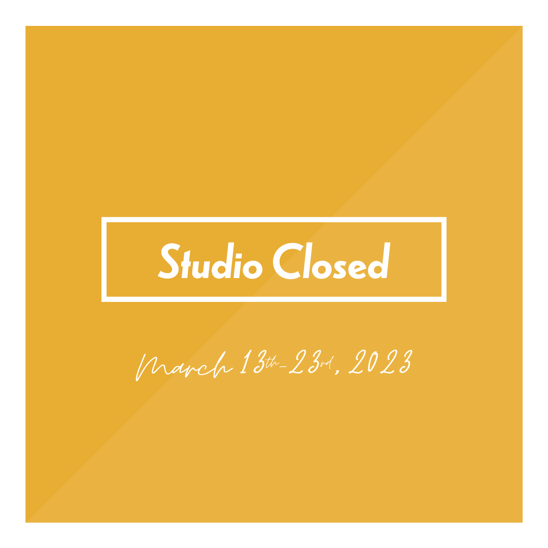 March Break | STUDIO CLOSED