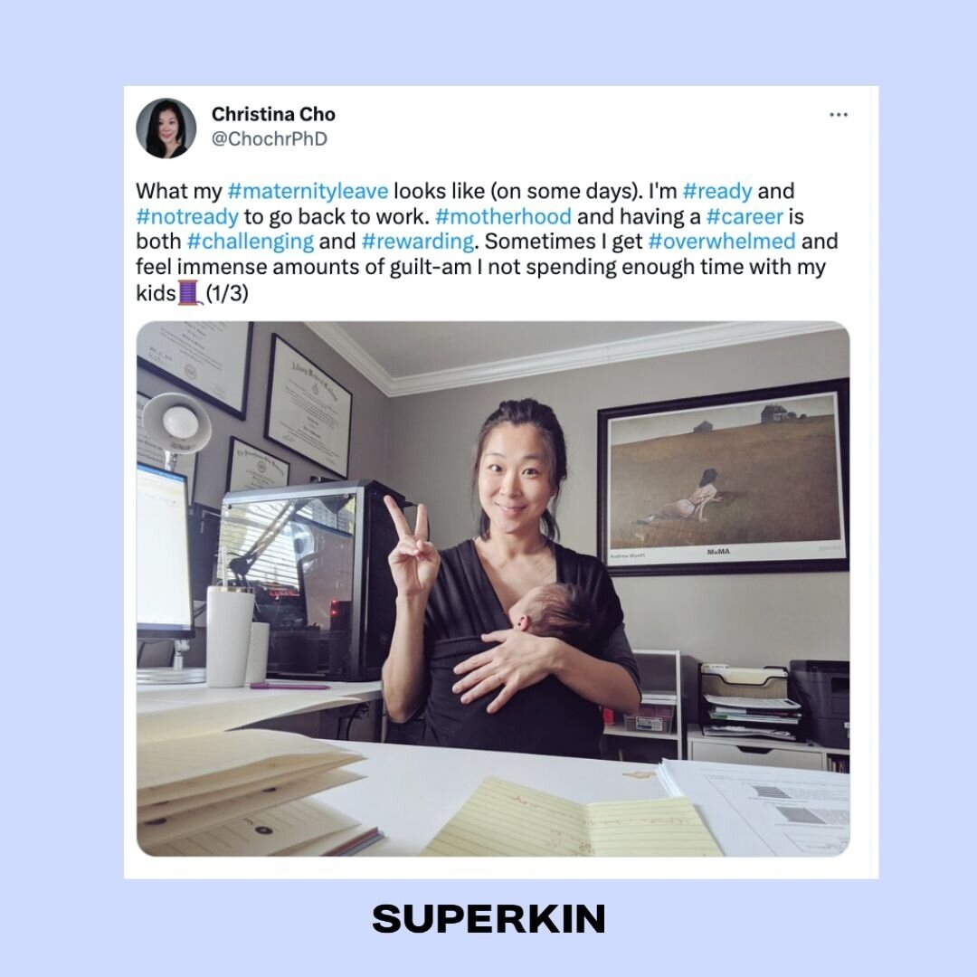 Here for EVERYTHING she says about the emotional roller coaster of motherhood, work and life. 👏🏻👏🏼👏🏽⁠
⁠
&quot;Sometimes I just need to be me, Dr. Christina Cho...not mom or wife.&quot; ⁠
⁠
Swipe for all the inspo ⏭️⁠
⁠