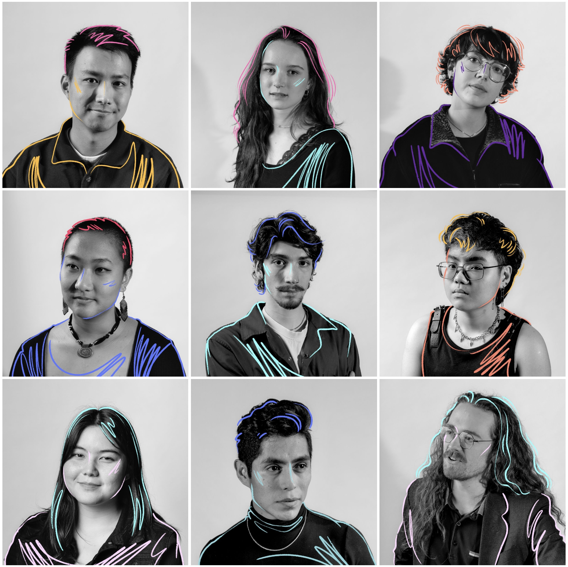 Headshots of Ignite! Youth Festival panel members posted on Instagram.