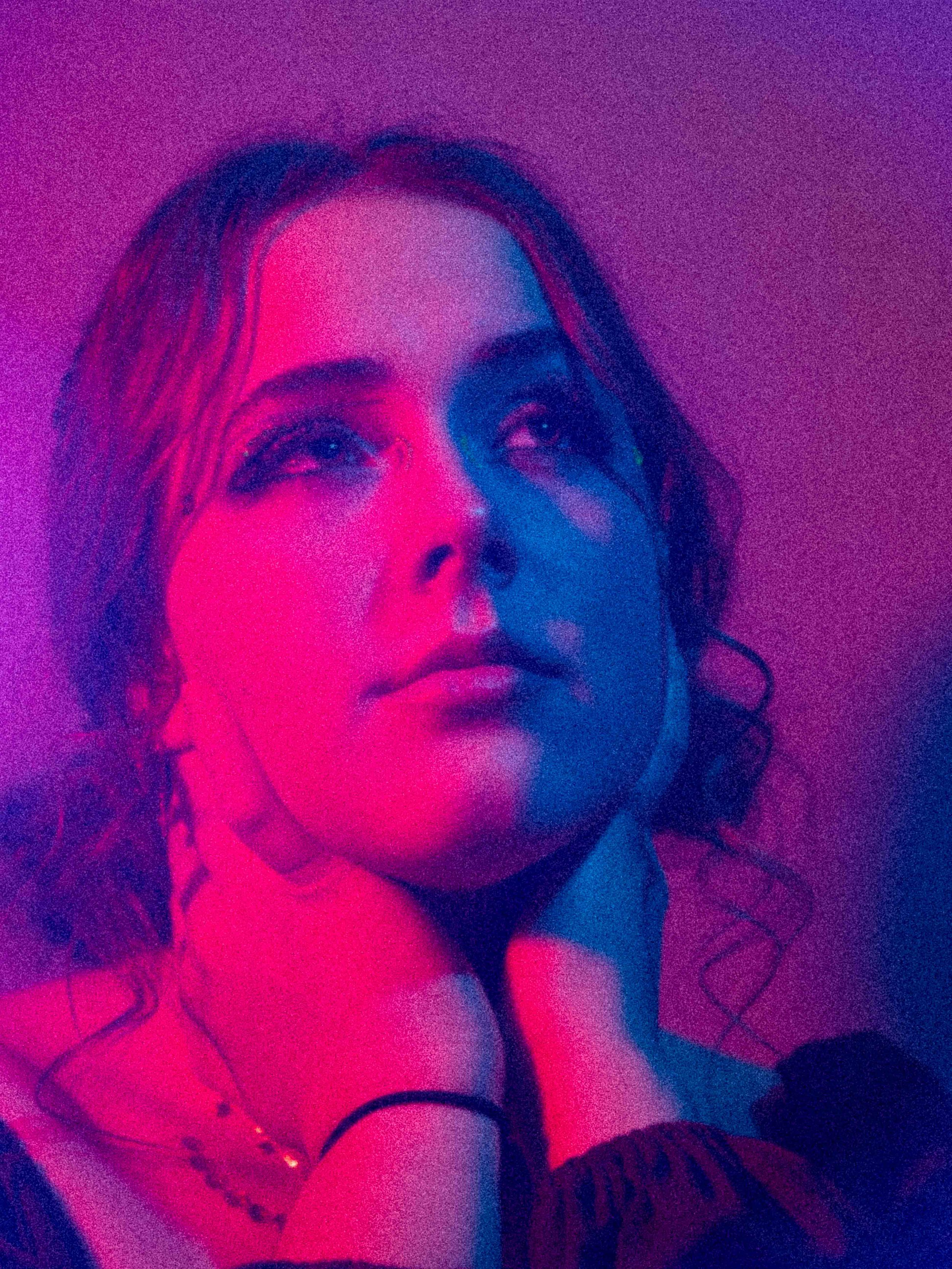 dorm room Euphoria themed photoshoot 