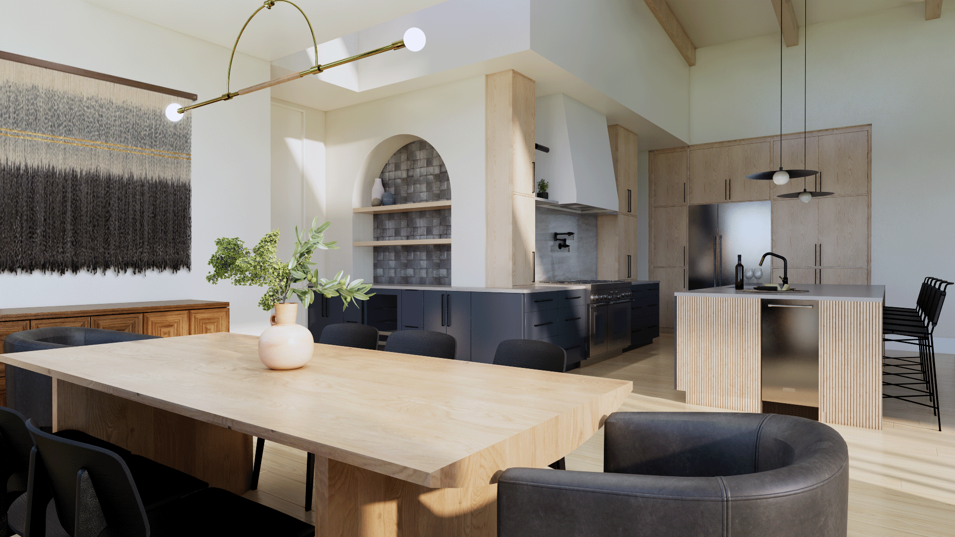 Interior Design by: Cameron Getter Design | 3D Rendering by: Theresa G Design