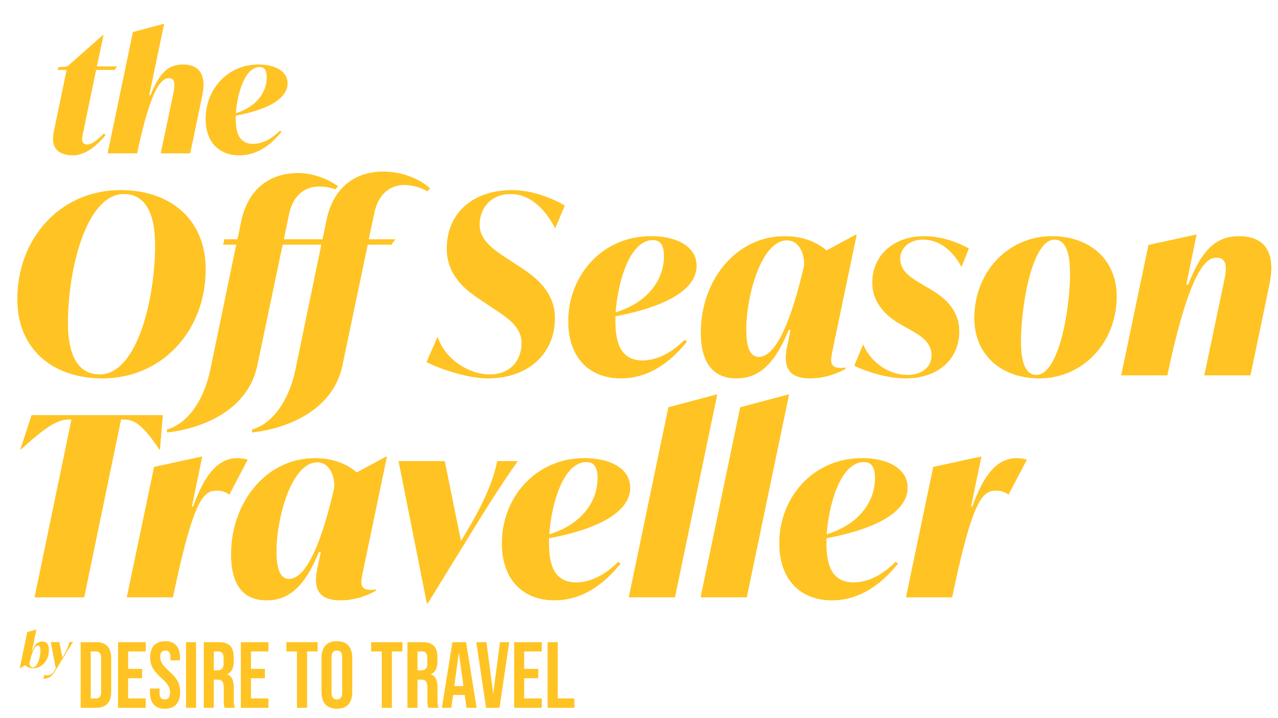 The Off Season Traveller by Desire to Travel