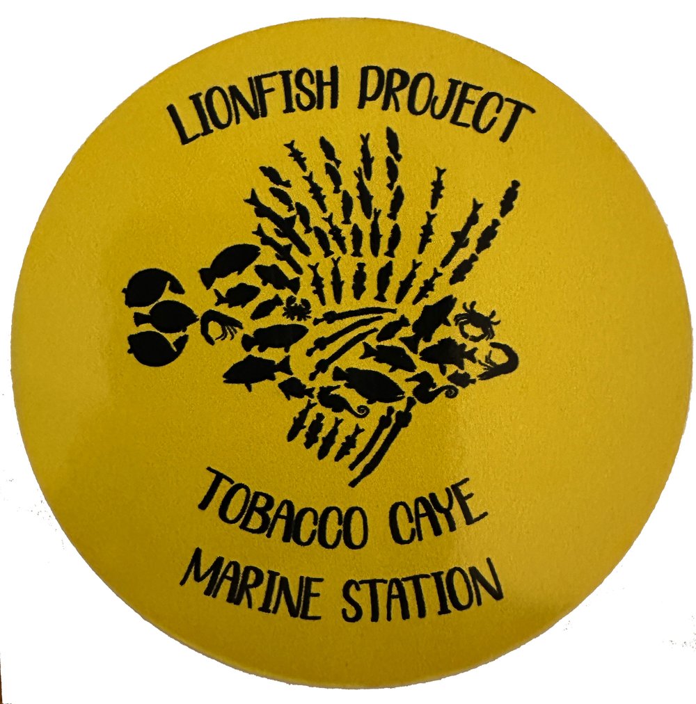 4" Help Remove the Lionfish Decal
