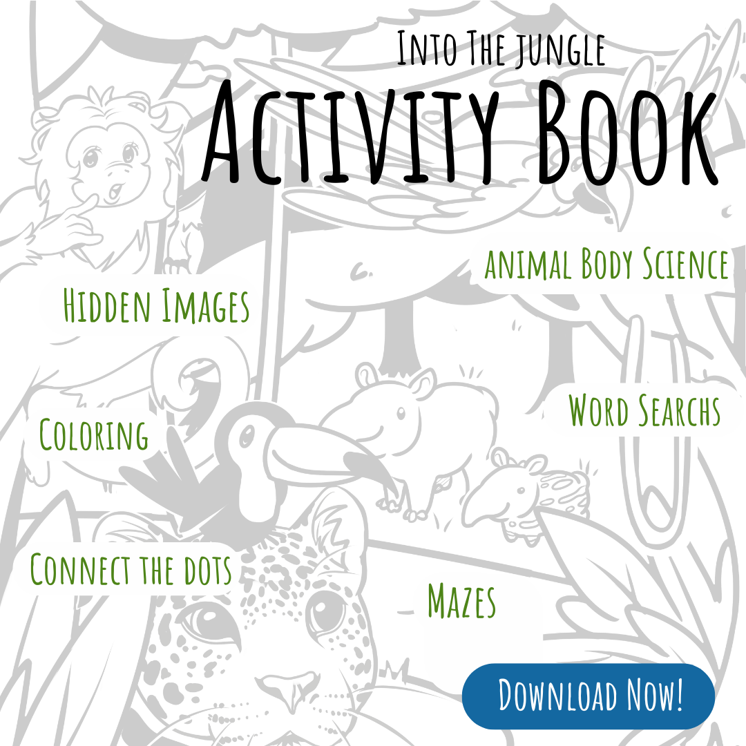 Into the Jungle Activity Book