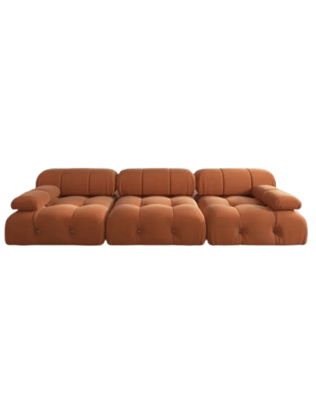 Cylan 104" Wide Velvet Reversible Modular Sofa
