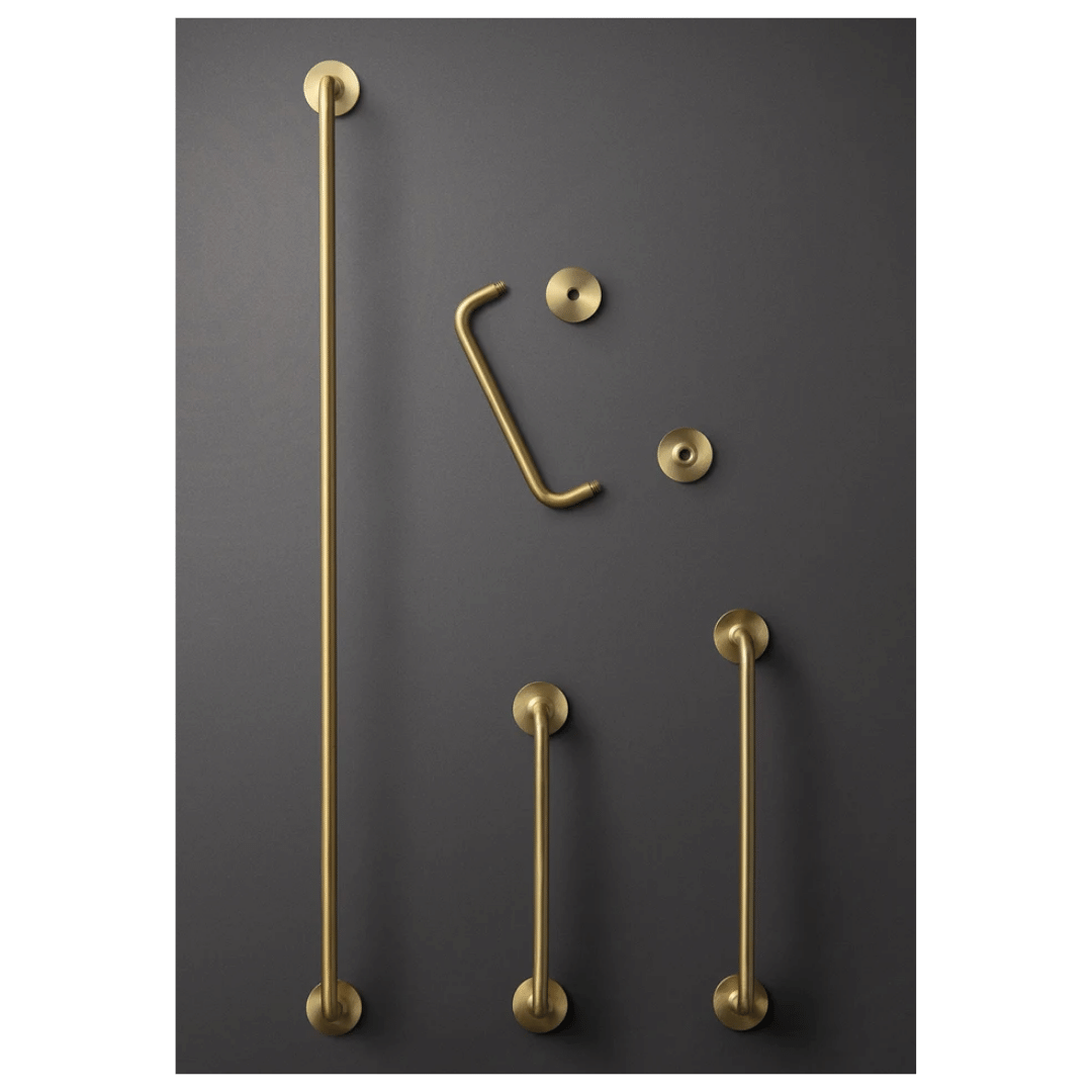 Brushed Brass Copper Cabinet Handles Kitchen Drawer Knobs and Pulls