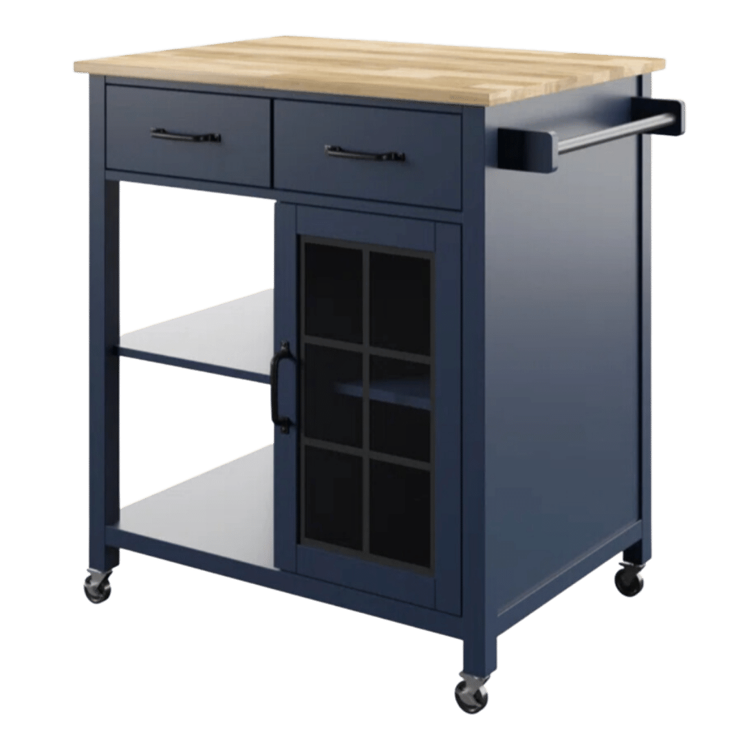 Amata Wood Kitchen Cart - $217.99