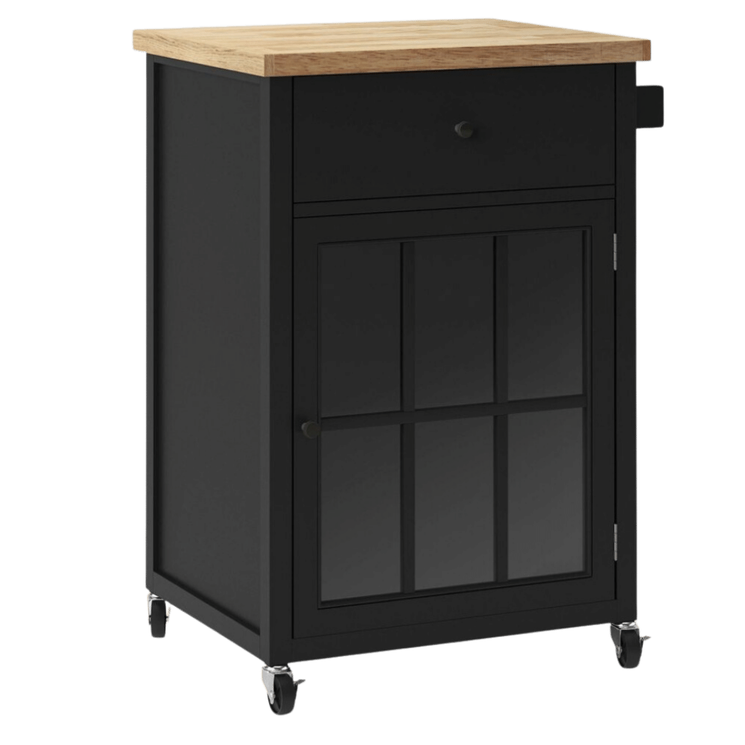 Windham Wood Top Kitchen Cart - $171.50