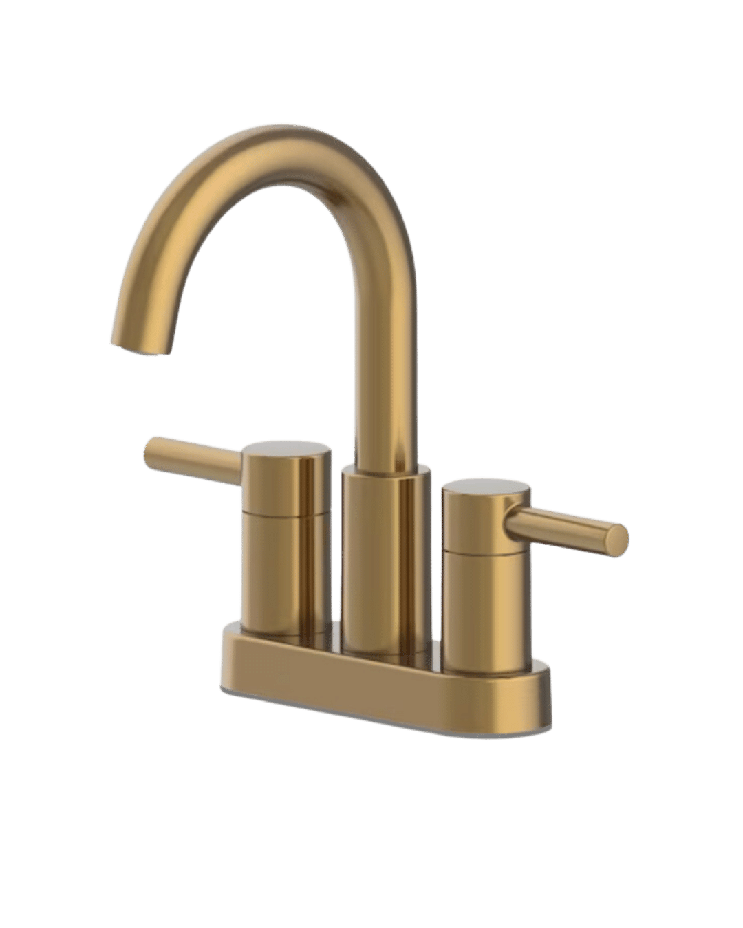 allen + roth Harlow Brushed Gold Faucet