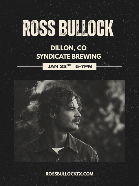 LIVE MUSIC - Ross Bullock