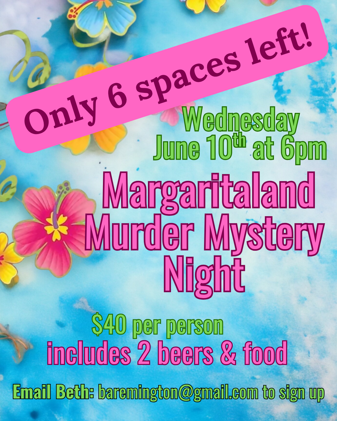 Murder in margaritaland